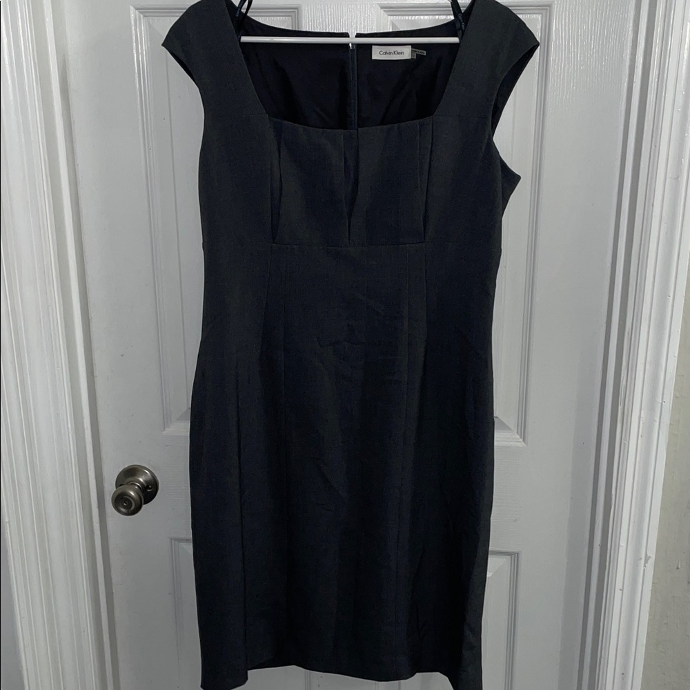 Calvin Klein grey Mini Dress